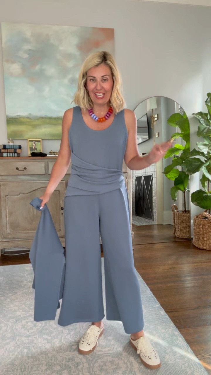 Allow me to introduce you to the most flattering jumpsuit you will ever see! It is the most forgiving look with this ruching at the waist. We are wearing this everywhere! 

Tops- xs
Pants - petite small 
Leggings - 7/8 small
Maxi Dress - small 
Colorblock Jumpsuit - small
Draped Jumpsuit - small petite 

@spanx and #spanxpartner

Use code CatherineXSpanx to save 15% + free shipping on your 1st order 

#LTKPetite #LTKmomlife #LTKActive