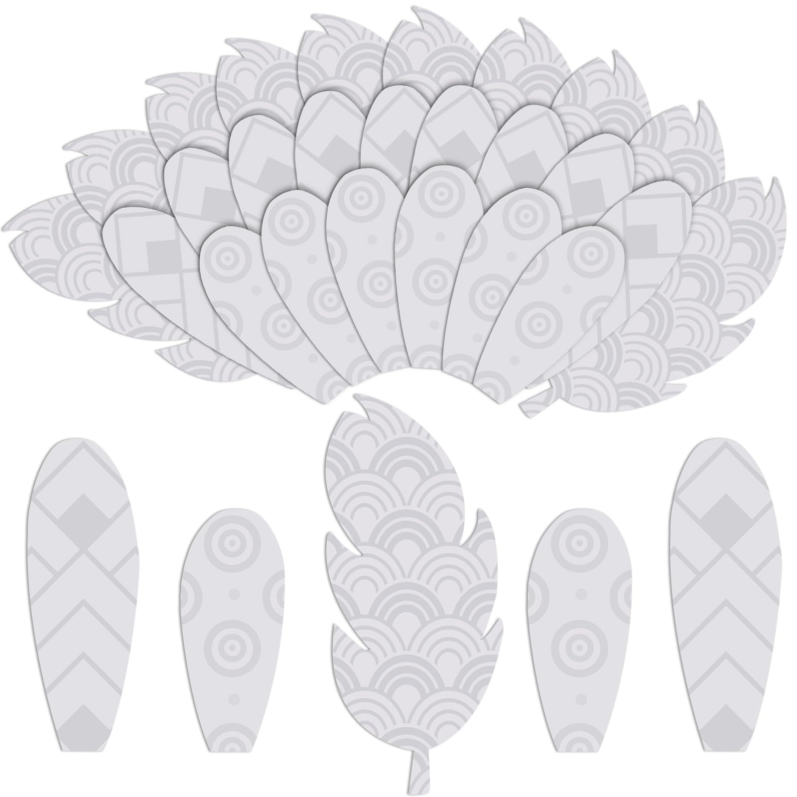 32PCS Thanksgiving Feathers Bookmark Thankful Turkey Replacement Table Decorations Fall Thankful ... | Amazon (US)