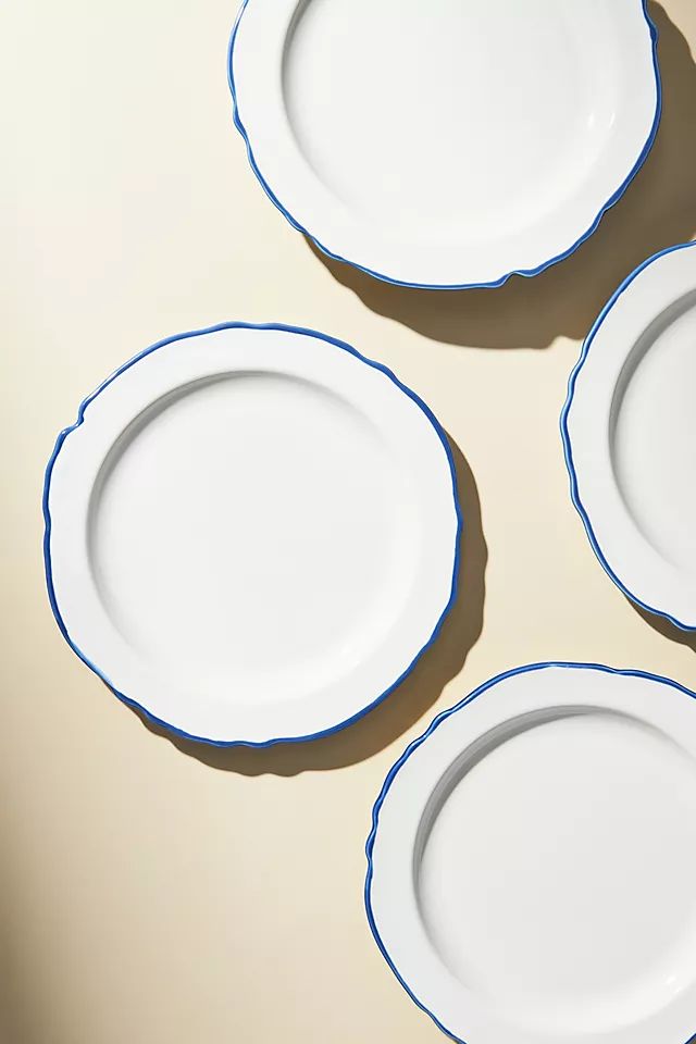 Elton Side Plates, Set of 4 | Anthropologie (US)