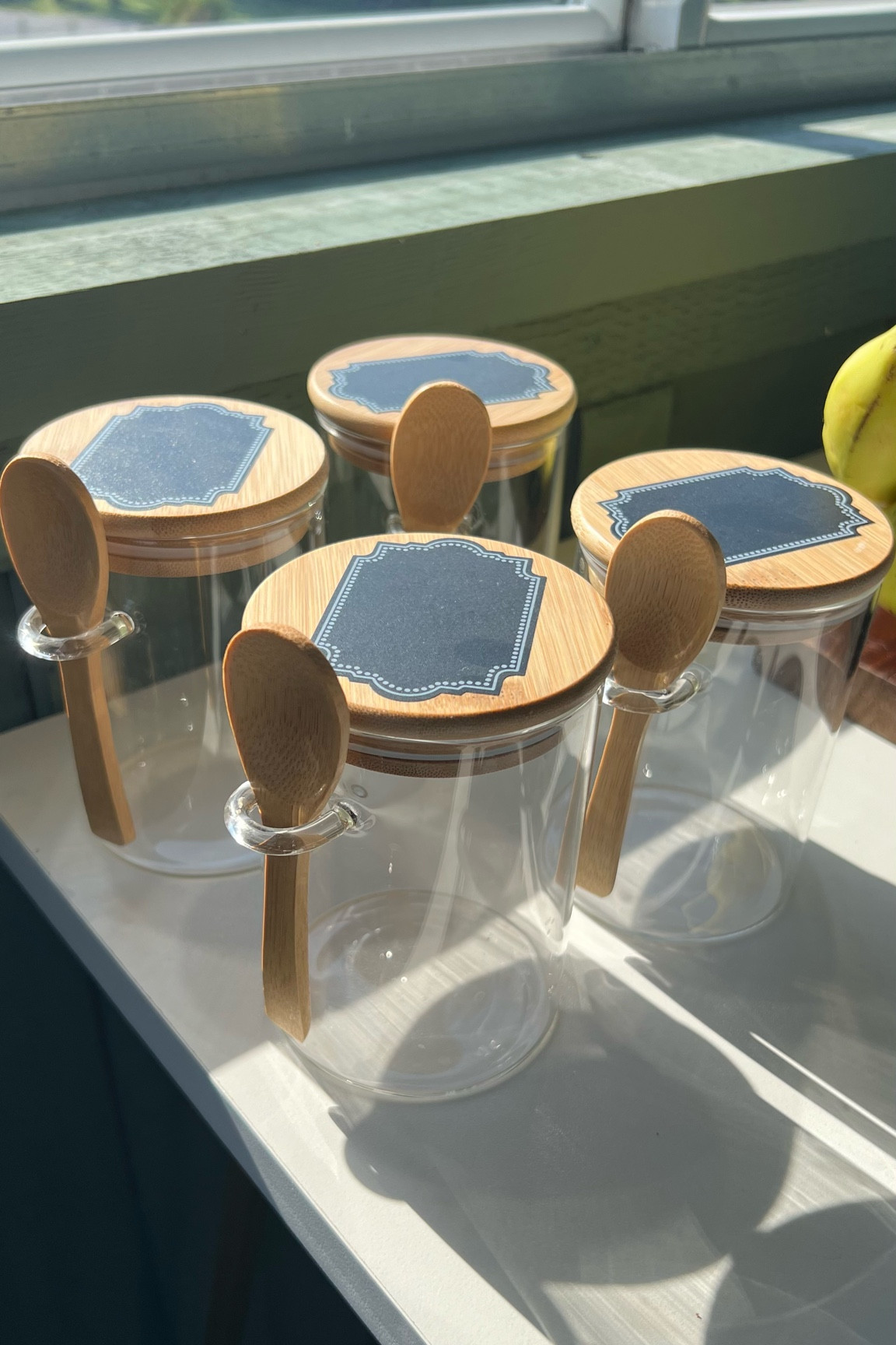 Cutest little jars! Perfect for individual sized desserts, overnight oats, or yogurt parfaits! They come with the lids and little spoons and I like to label the tops so I know what’s inside 💖 Amazon find!

#LTKGiftGuide #LTKFamily #LTKHome