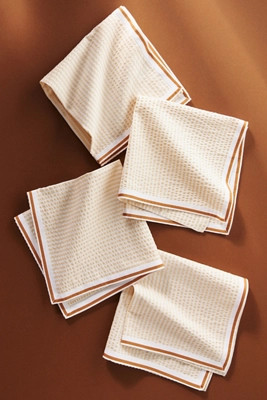 Finley Seersucker Napkins, Set of 4 | Anthropologie (US)