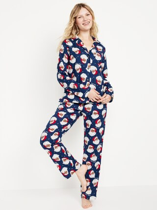 Matching Flannel Pajama Set for Women | Old Navy (US)
