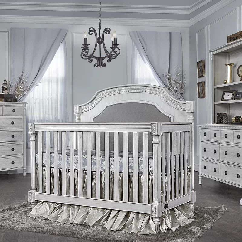 Julienne 3-in-1 Convertible Upholstered Crib | Wayfair North America