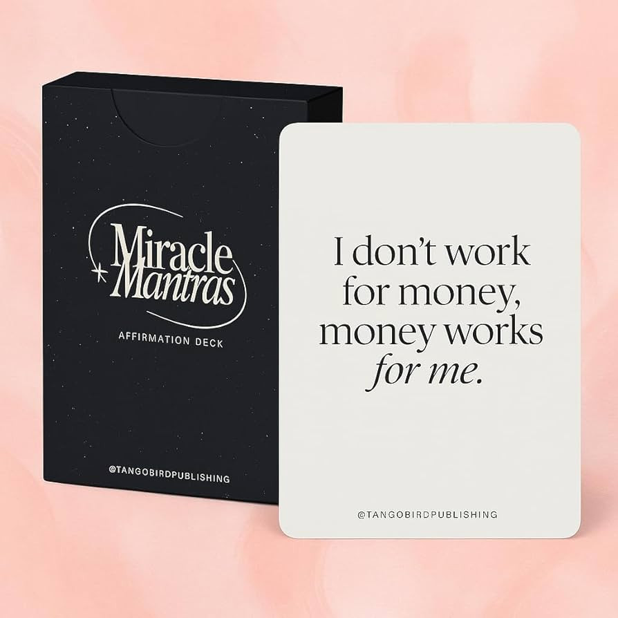 Affirmation Cards For Women Miracle Mantras Positive Affirmartions cards 60 Daily affirmations fo... | Amazon (US)