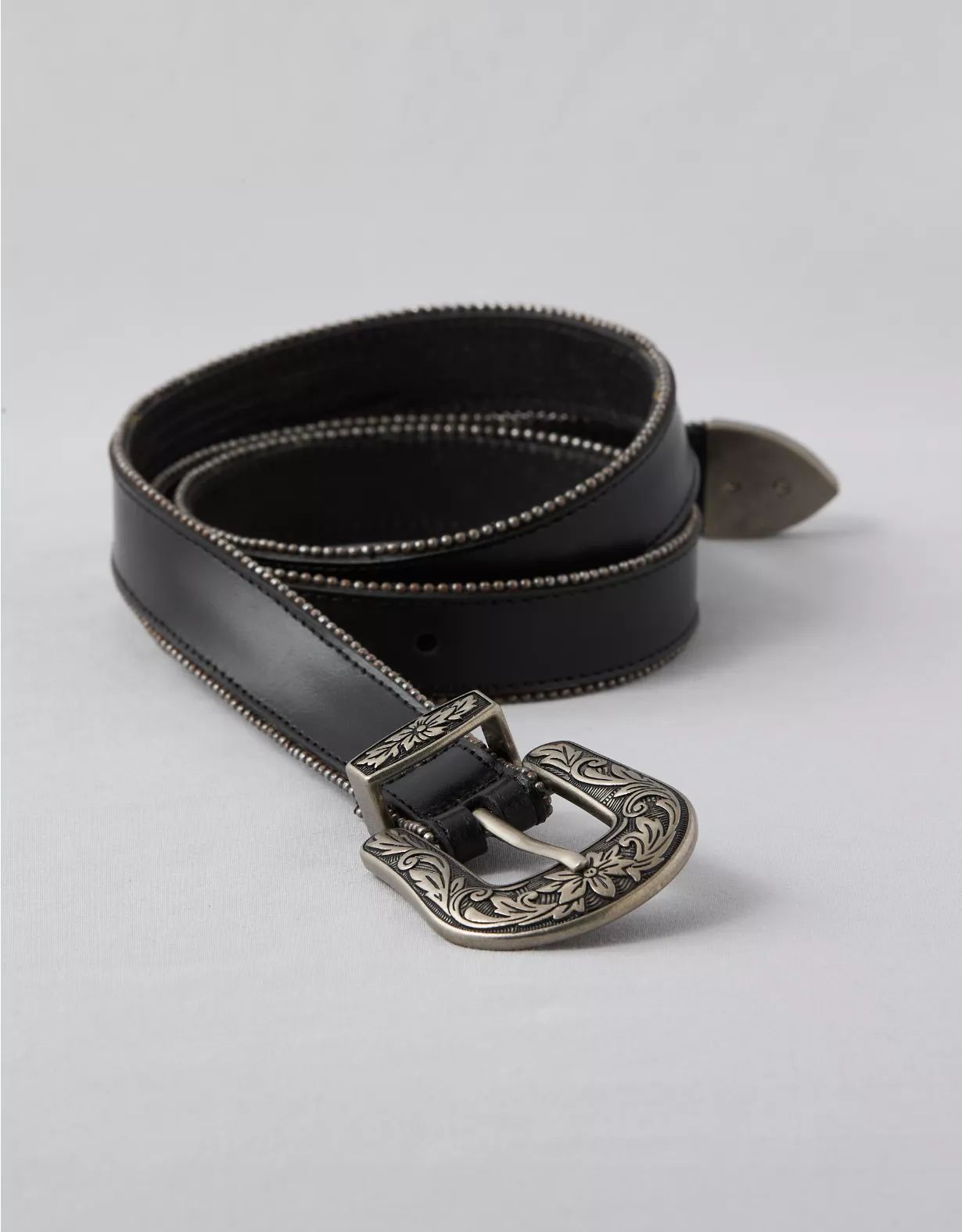 AE Western Leather Belt | American Eagle Outfitters (US & CA)
