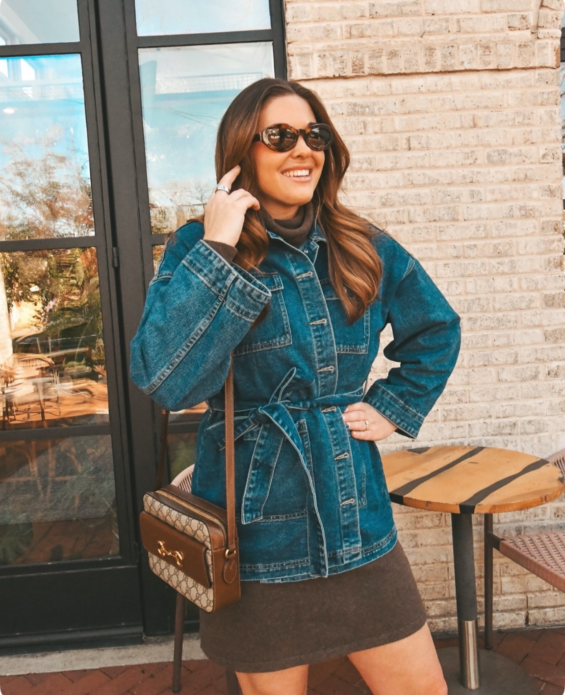 When I tell you this denim jacket and sweater dress were two of my closet STAPLES last fall & winter 💯 

#LTKFindsUnder100 #LTKStyleTip