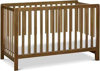Carter's by DaVinci Colby 4-in-1 Low-Profile Convertible Crib in Walnut, Greenguard Gold Certifie... | Amazon (US)