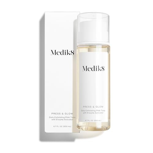 Medik8 Press & Glow PHA Gentle Daily Exfoliating Face Toner 6.7 oz | Amazon (US)