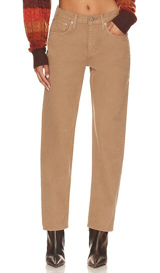 Marlowe Slim Boyfriend in Petrified Oak | Revolve Clothing (Global)