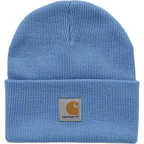 Carhartt Unisex Child Kids Knit Beanie Watch Hat, Azure Blue, 2-4T | Amazon (US)