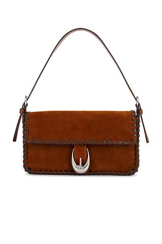 Staud Harlow Bag in Tabac & Espresso - Brown. Size all. | FWRD 