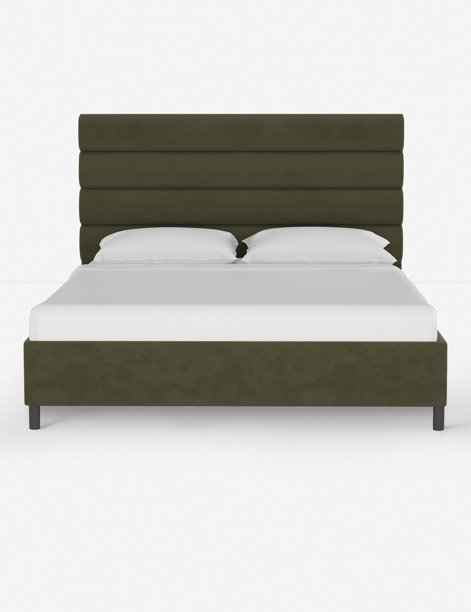 Bailee Platform Bed, Moss | Lulu and Georgia 