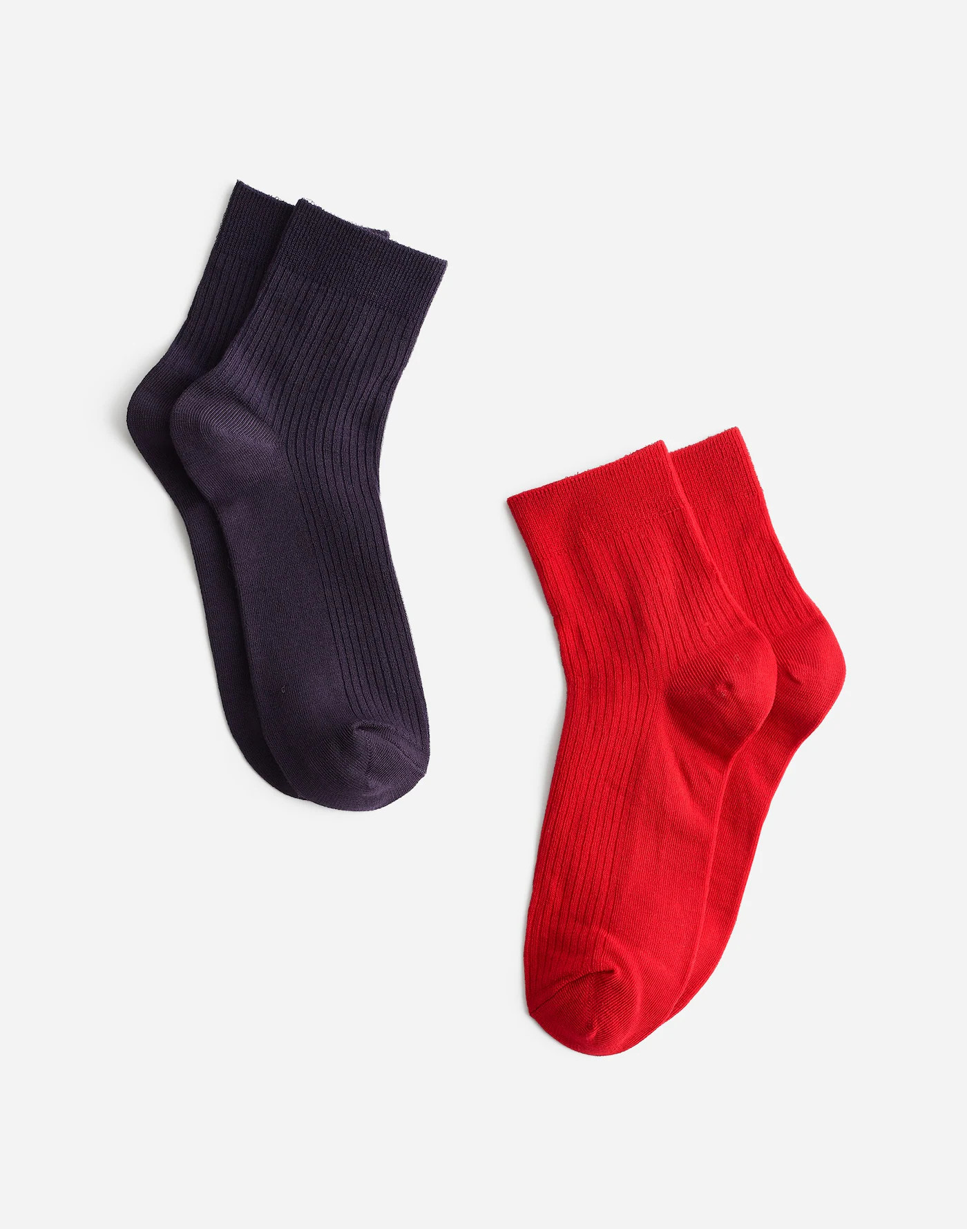 Two-Pack Semi-Sheer Ankle Socks | Madewell | Madewell