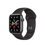 Amazon.com: Apple Watch Series 5 (GPS, 44MM) - Space Gray Aluminum Case with Black Sport Band (Re... | Amazon (US)