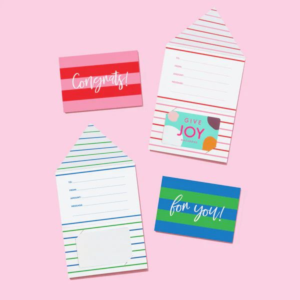 JCS x Cassie Sugarplum Gift Card Holders | Joy Creative Shop