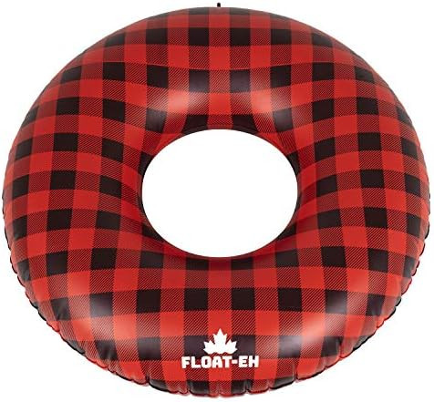 FLOAT-EH Buffalo Plaid Pool Tube for Adults- Lake Floaties Inspired by The North | Amazon (US)