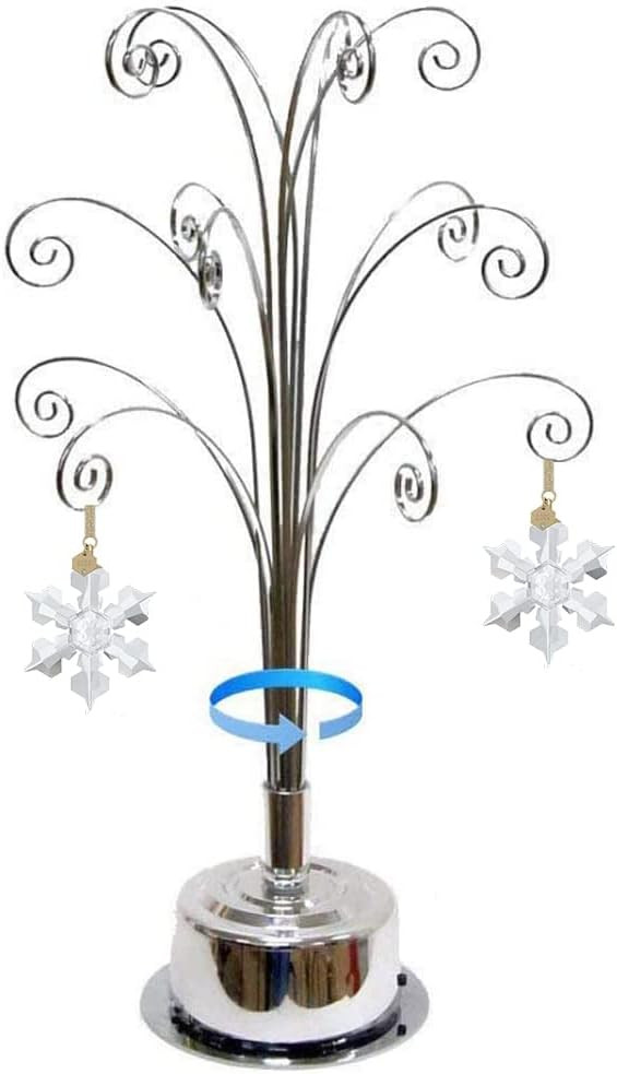 HOHIYA 16.75 Inch Ornament Display Tree Stand Metal Holder Hanger Hook Hanging Wire for Swarovski... | Amazon (CA)