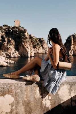 Bembien Lilou Raffia Bag | Anthropologie (US)