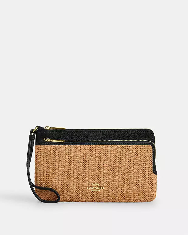 Double Zip Wallet | Coach Outlet US