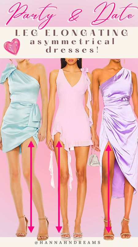Leg elongating one shoulder dress ❤️

For a slimmer, taller illusion, these dress are the real gem 💎

Styling tip: for leg flattering shoe choices, swipe thick strap heels to spaghetti heels 👠 

Whether you are going for a date night, party, anniversary or any special occasion, these cocktail dresses will make you feel like a 10/10✨🫶🏻


#LTKU #LTKparties #LTKstyletip