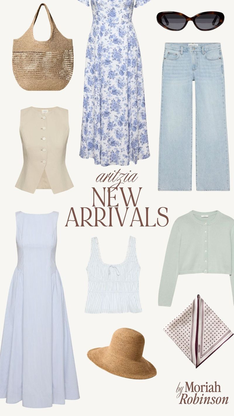 Aritzia’s new arrivals are SO good right now. I’m loving this soft color palette for spring. The light blues, neutrals, and easy pieces feel so fresh and perfect for the season. 

 #LTKdayinmylife #LTKSeasonal