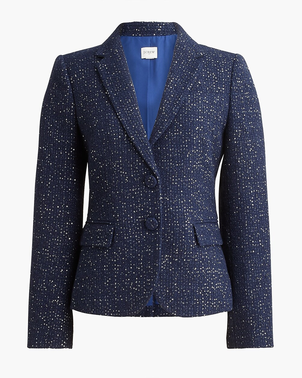 Sequin tweed schoolboy blazer | J.Crew Factory