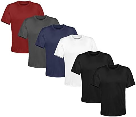 Kit 6 Camisetas Masculina Lisa Algodão Qualidade | Amazon (BR)