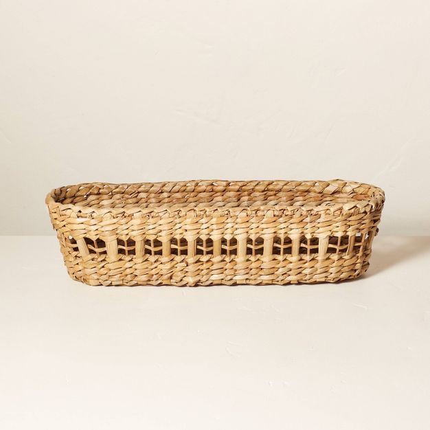 Natural Woven Oblong Bread Basket - Hearth & Hand™ with Magnolia | Target