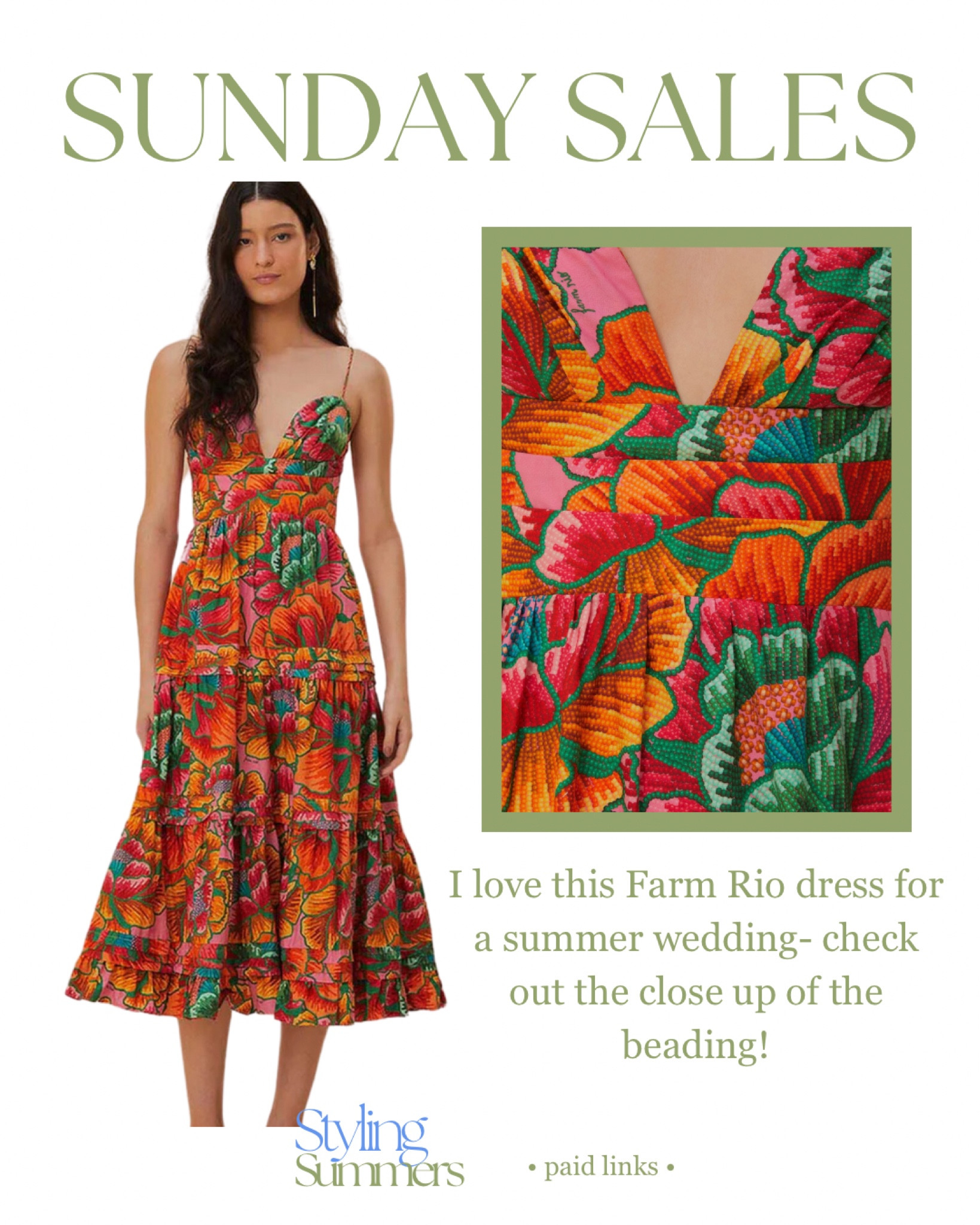 Love this farm rio dress on sale tonight! The beading is gorgeous. 

#LTKsalealert #LTKSeasonal #LTKFestival