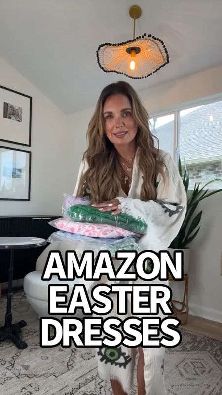 Easter dresses from Amazon 🐰🌸🐣!! 
This are perfect for spring events or even a great, wedding guest dress option too!! 
Wearing size medium in everything. 
Size down in the adjustable bow strap maxi. 

#amazonfashion #springoutfit #easterdress #weddingguestoutfit #weddingguestdress #size6 #over40fashion #over40style 

#LTKover40 #LTKfindsunder50 #LTKstyletip