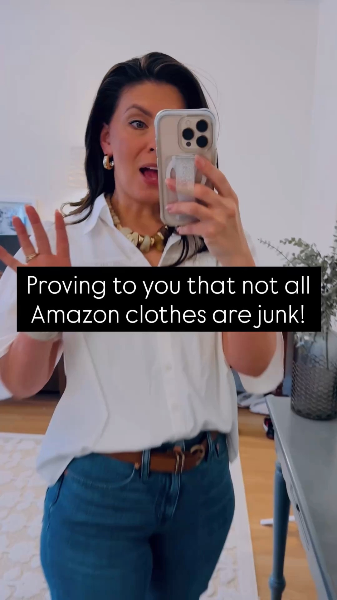 The cutest top on Amazon! It’s oversized and I’m wearing a small! 

#LTKootd #LTKPetite #LTKstorytime