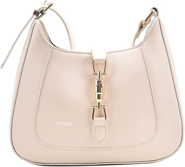 Ladies Fashion Shoulder Bags for Women Handbag Crossbody Bag Underarm PU Leather Wallet Tote | Amazon (US)