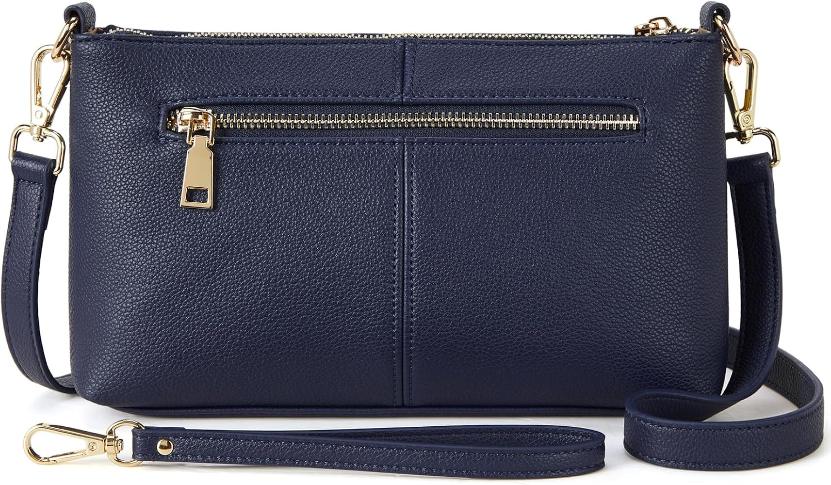 BOSTANTEN Small Purses for Women Crossbody Bags Leather Wristlet Purses Envelope Clutch Purse | Amazon (US)