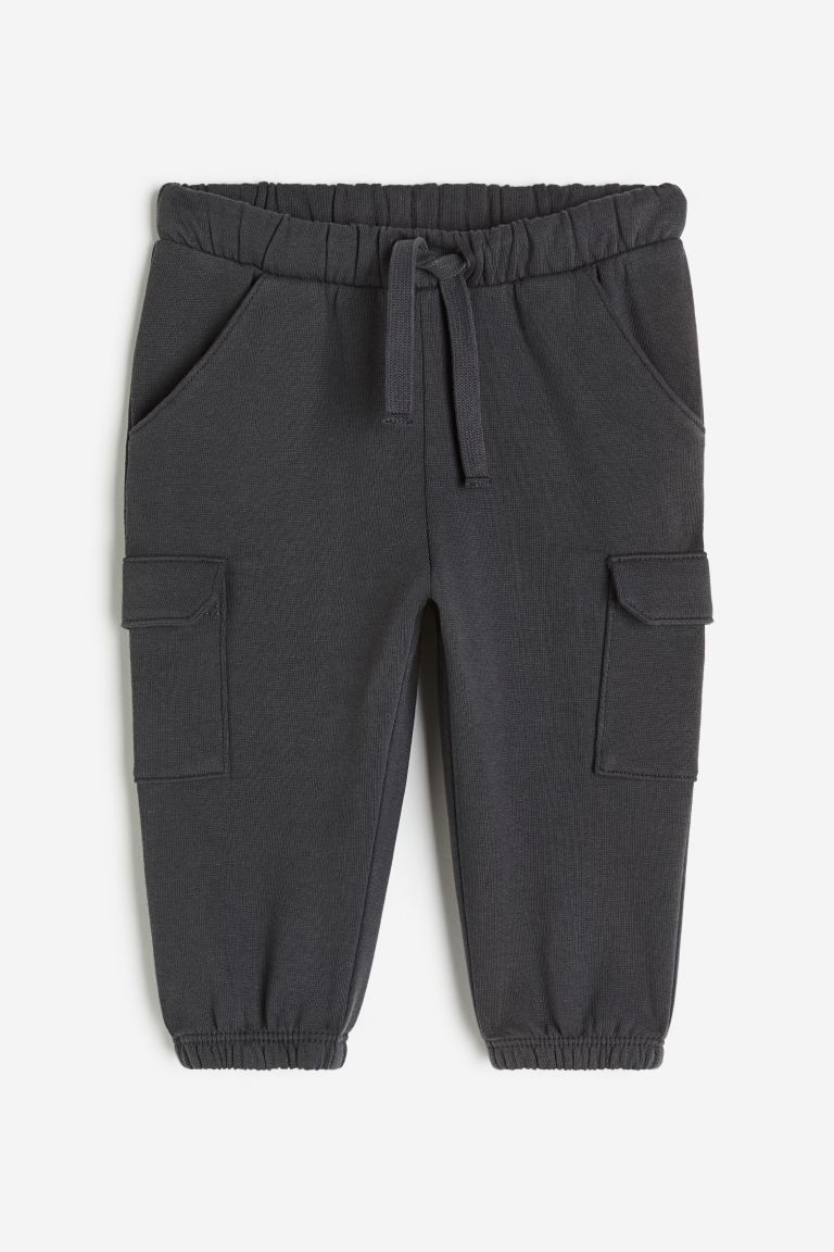 Cotton Joggers - Dark gray - Kids | H&M US | H&M (US + CA)