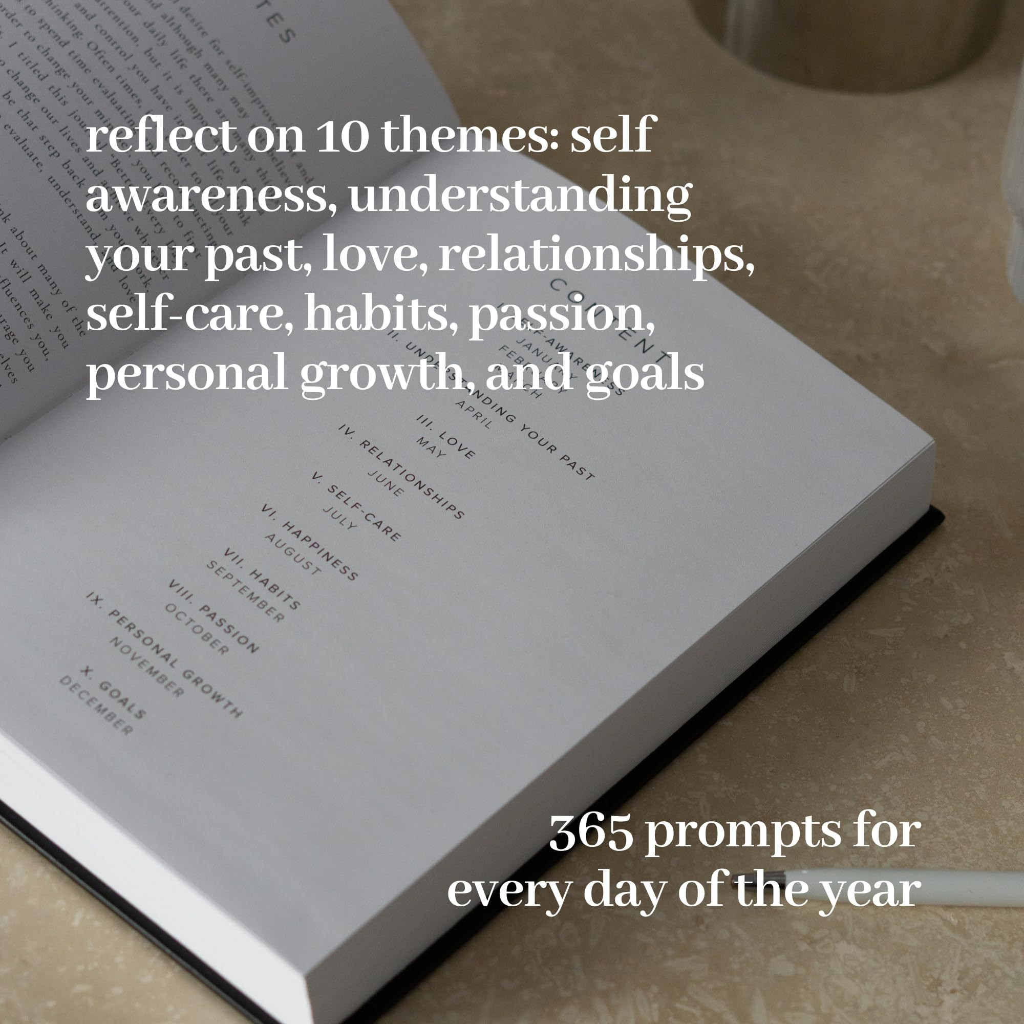 INSIDE THEN OUT Better Every Day Journal - Guided Daily Journal With 365 Pre-Dated Prompts for Se... | Amazon (US)