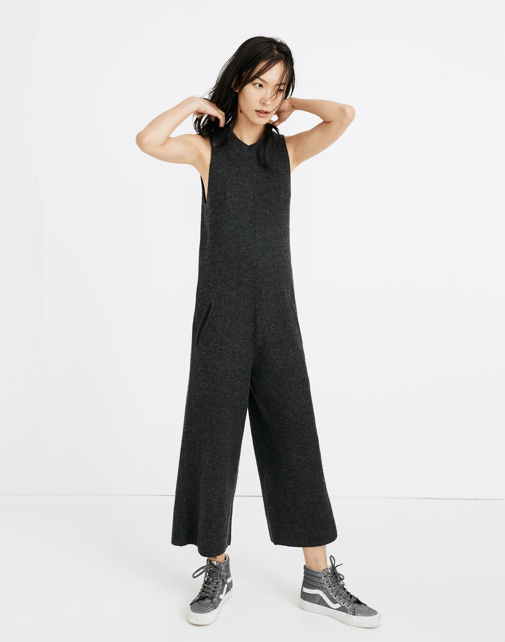 Wide-Leg Sweater-Jumpsuit | Madewell