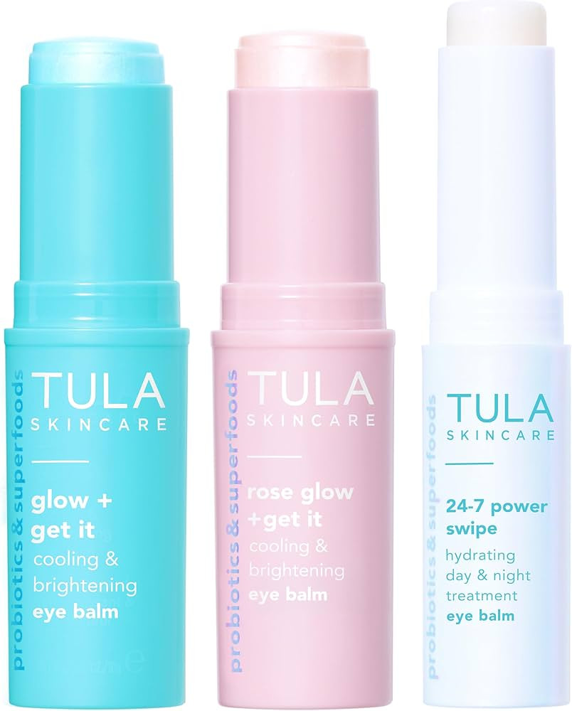TULA Skin Care Eye Balm Extravaganza - Dark Circle Under Eye Treatment, Instantly Hydrate and Bri... | Amazon (US)