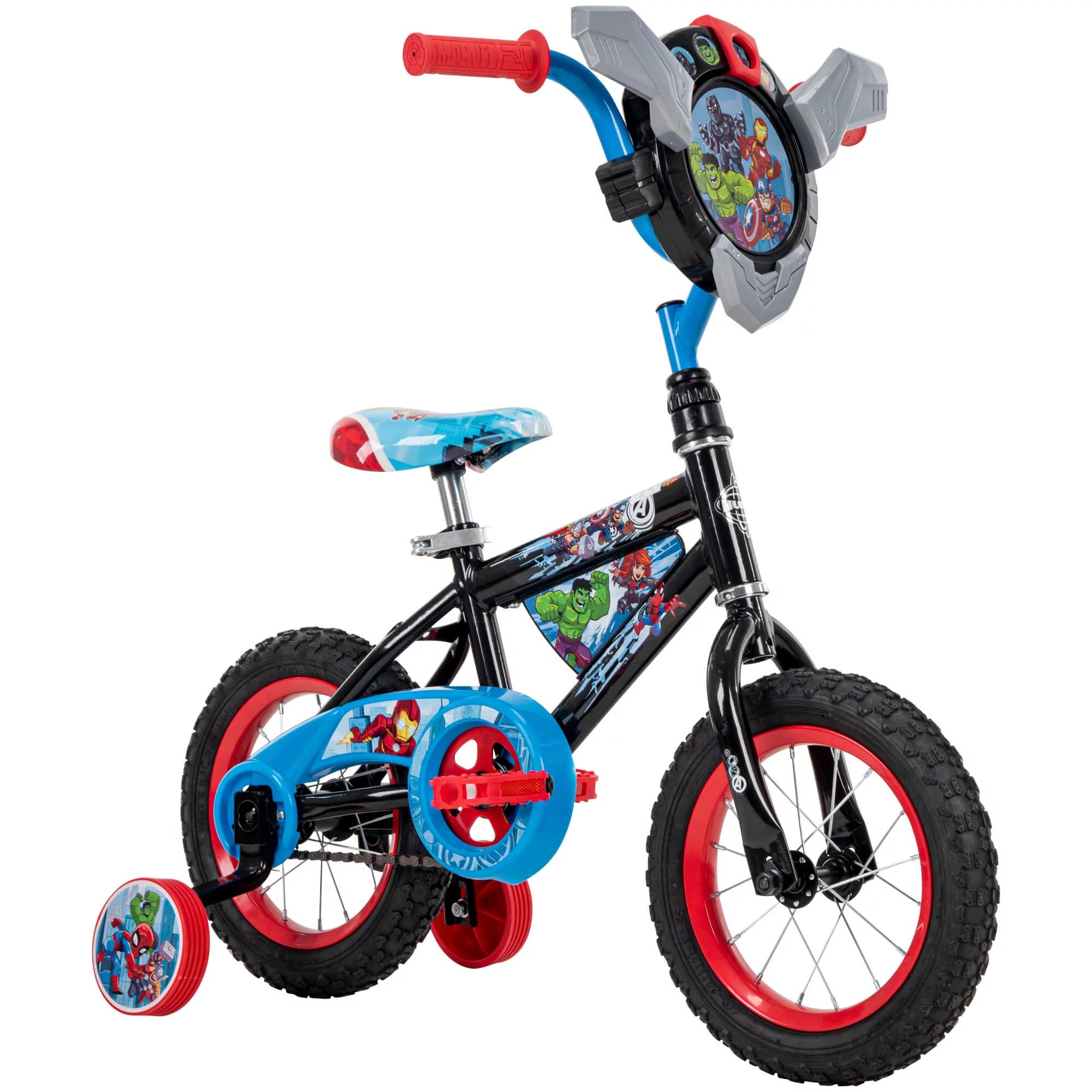 Marvel Avengers 12-Inch Boys Bike for Kids by Huffy, Gray - Walmart.com | Walmart (US)