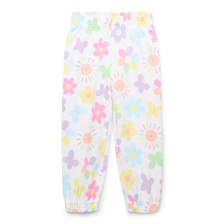 365 Kids from Garanimals Girls Fleece Jogger Pants, Sizes 4-10 | Walmart (US)