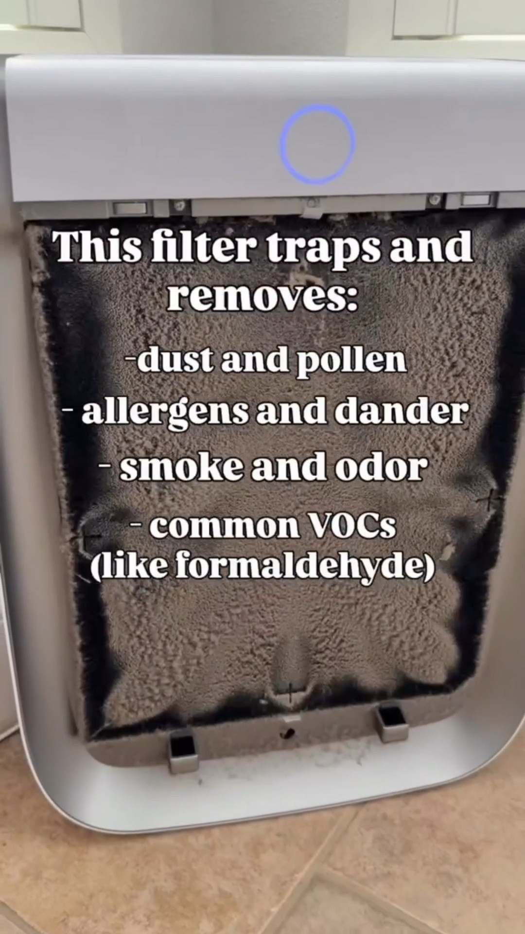 My number one recommendation for your home! The peace of mind is so worth it! You can always tell it’s working - whenever I spray my dry shampoo or setting spray it goes into max mode! Or if there’s smoke from cooking etc! If you’re doing any spring cleaning, this is the perfect addition  