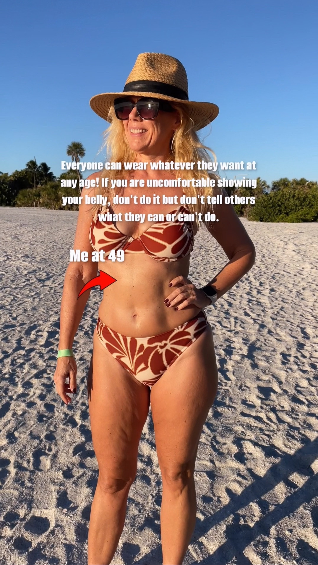Being classy also has to do with your attitude. Why are women limiting other women in what they can wear? There are no rules! Everyone can wear whatever they want AT ANY AGE! You decide yourself if you don’t want to show your belly but you do not decide if I someone else can show their  belly. Period.

👙FYI: I’m 5‘7“. I am wearing all 3 bikinis in size M. True to size. Use code: BESTOFF15 to enjoy 15% off on $70. 


#LTKSwim #LTKOver40 #LTKActive