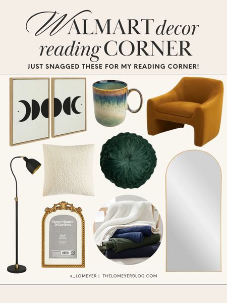 My reading corner setup all from Walmart! So easy to set up & affordable 👏🏻

#LTKhome #LTKSeasonal #LTKstyletip