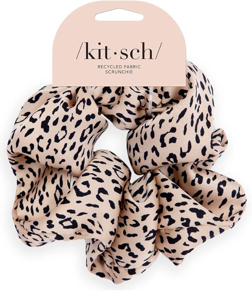Kitsch Satin Brunch Scrunchie - Softer than Silk Scrunchies for Women | Satin Hair Tie for Thick ... | Amazon (US)