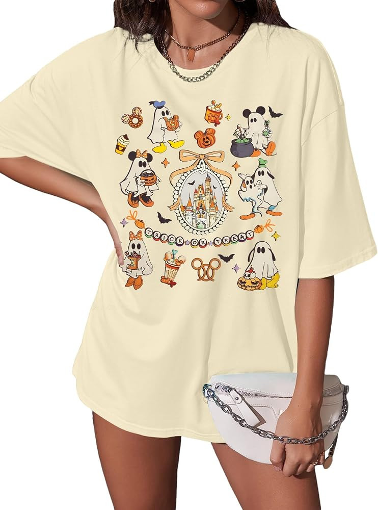 Women Graphic Shirts Magical T Shirt Vacation Holiday Short Sleeve Top Graphic | Amazon (US)