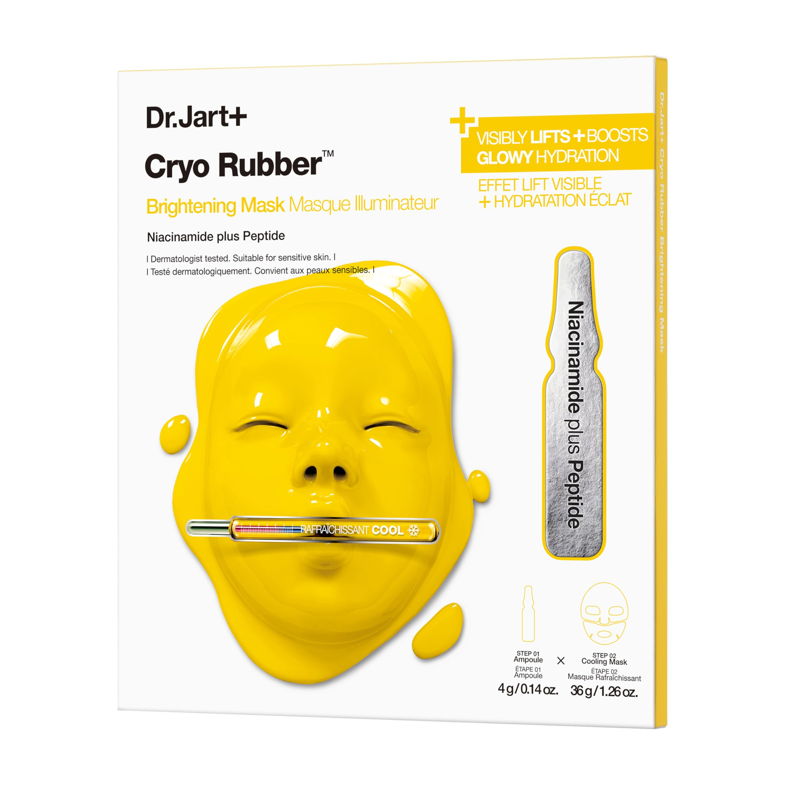 Dr.Jart+ Cryo Rubber Firming and Cooling Korean Face Mask with Adenosine and Peptides | Korean Sk... | Amazon (US)