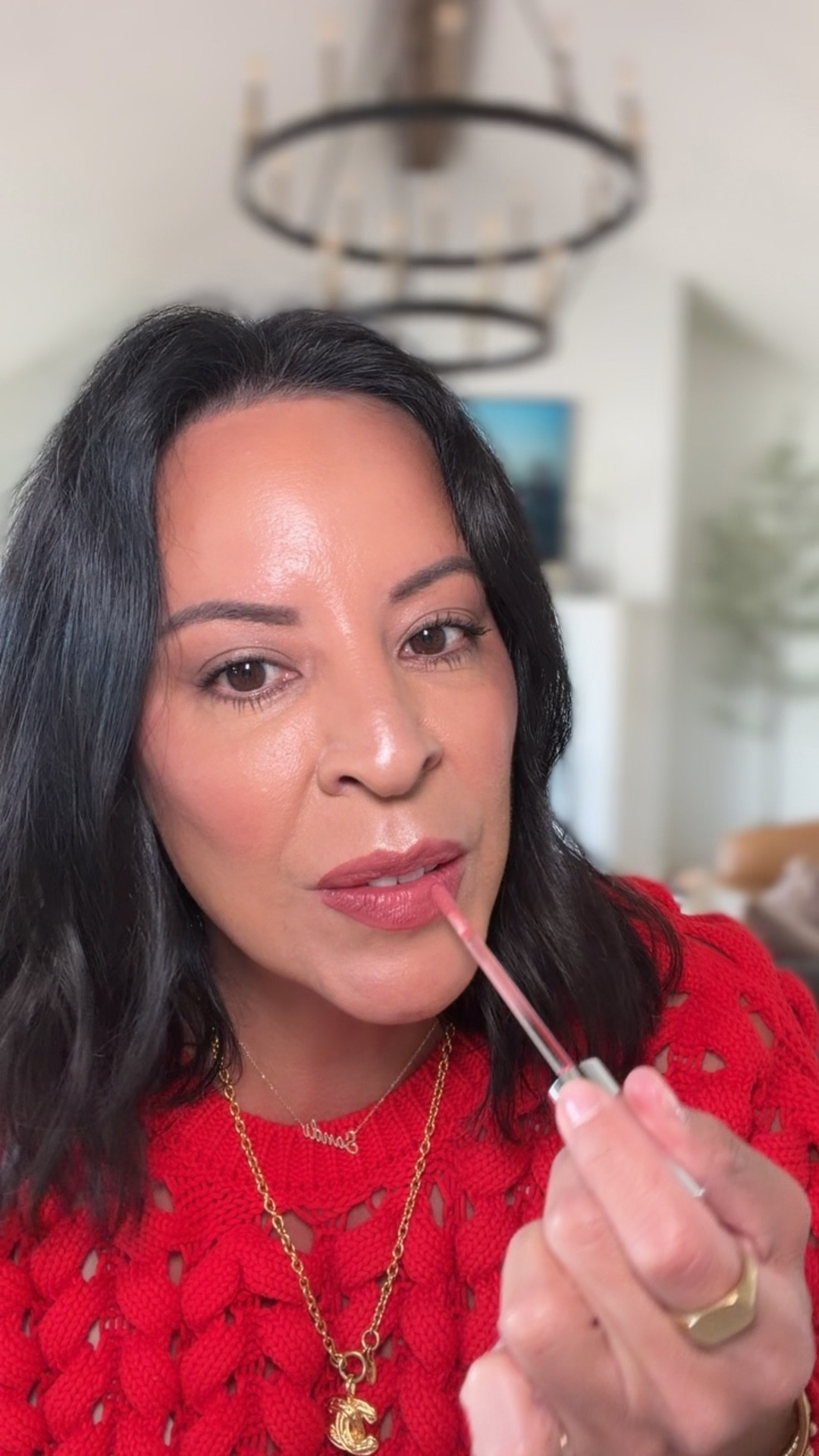 Eyeshadow colors are 22M and 66S (I used the 22M first). Bronzer is Laguna 04 and lipstick tint is Desert Rose and gloss is Dolly Babe.

#LTKOver40 #LTKBeauty