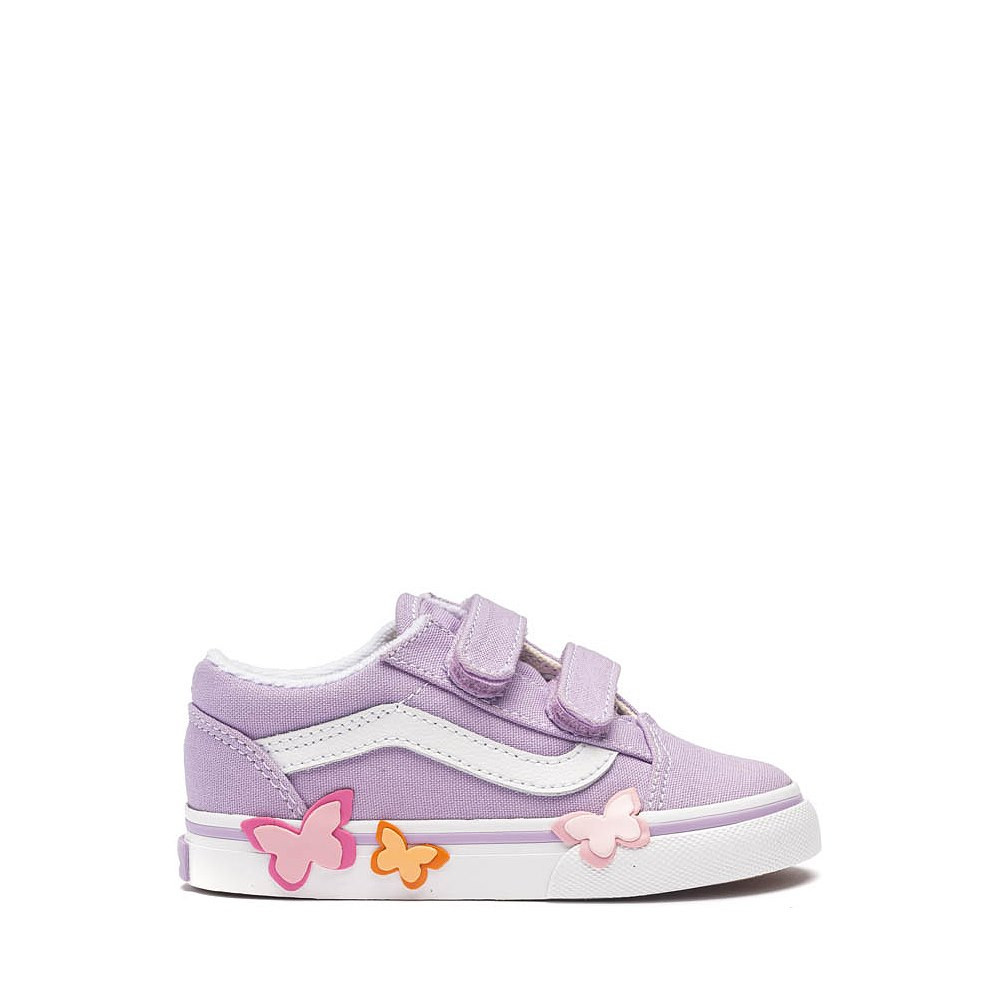 Vans Old Skool V Butterfly Skate Shoe - Baby / Toddler - Soft Orchid | Journeys