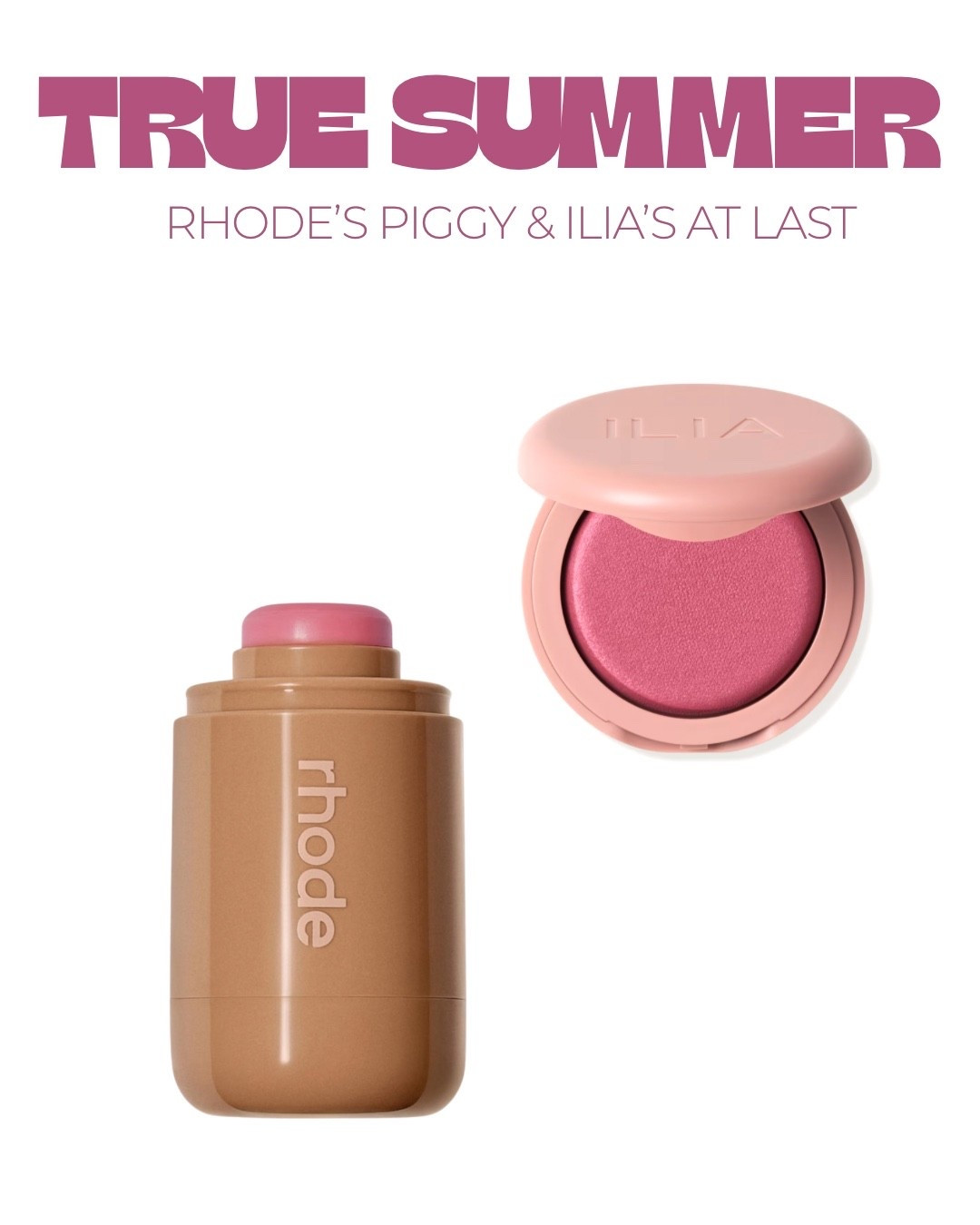 True summer blush