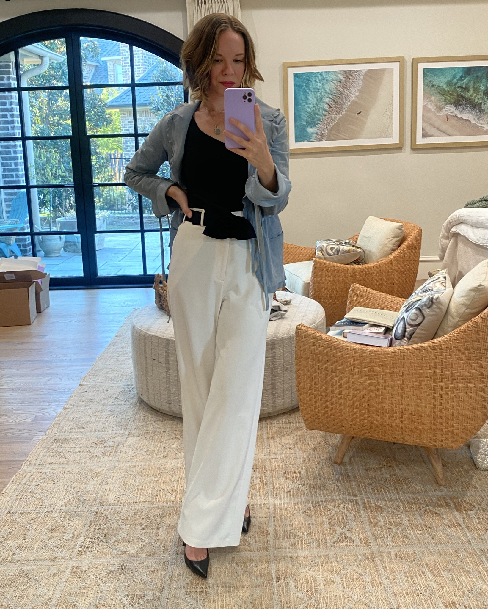 Well as usual I’m wearing clothes that are super old, but I’ve linked some similar pieces if you’re wanting to copy the look. The shoes in the photo are my fancy shoes, so if you’re wanting an investment piece, I linked a very similar pair bc duh mine are old, but I also linked a trusty pair of a Nine West version. 😘

#LTKStyleTip #LTKParties #LTKSeasonal