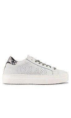 P448 Thea Sneaker in White & Twister Python from Revolve.com | Revolve Clothing (Global)